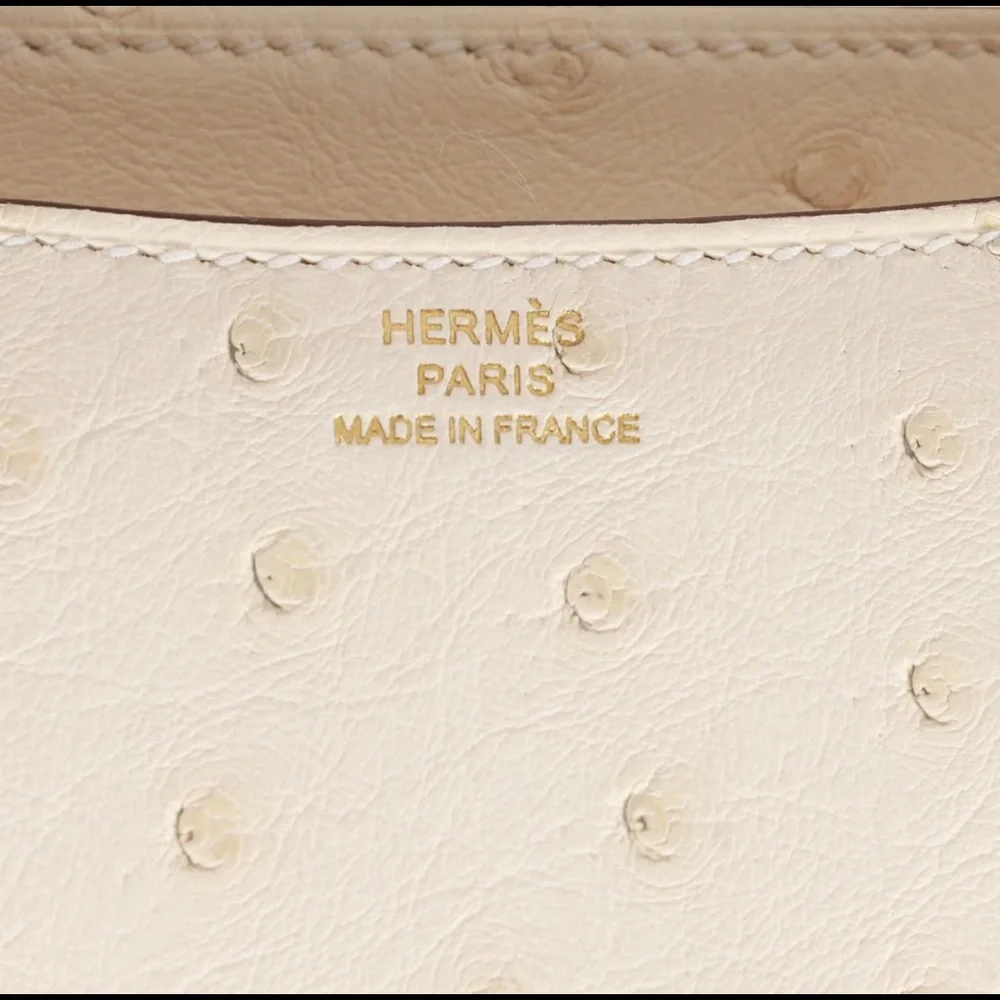 *BRAND NEW* Store fresh HERMES Constance 18 Ostrich - Picture 7 of 8